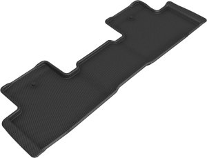 Acura MDX Floor Mat - Rear - 3D MAXpider - Kagu - Black - `22-`24